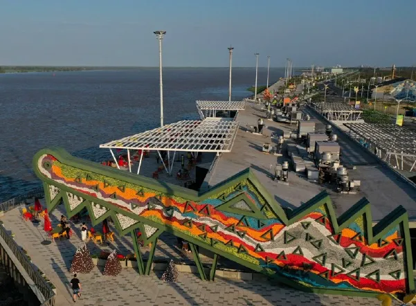 Malecón del río Barranquilla